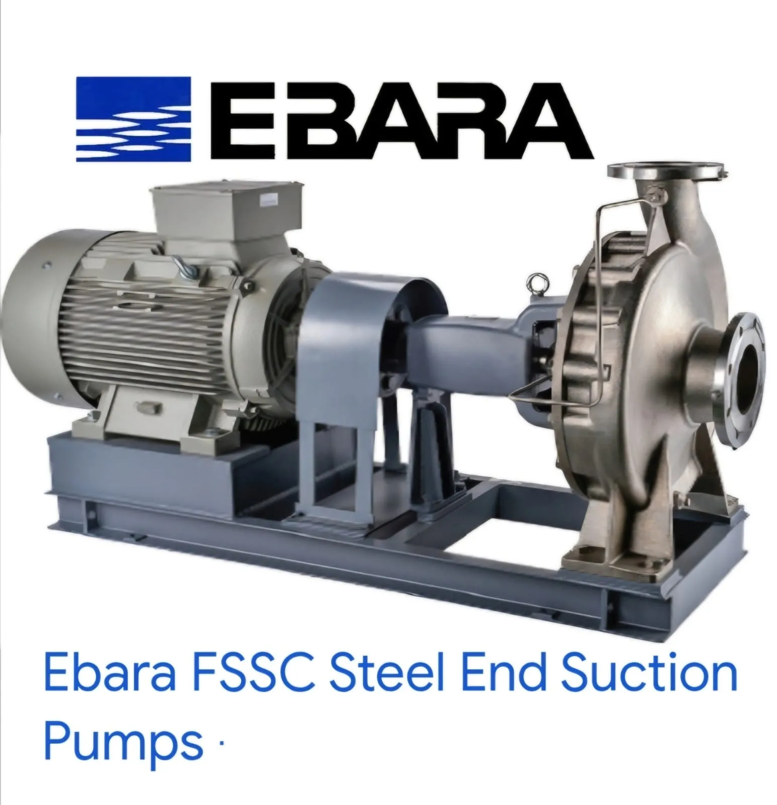 FSCC Steel Ends Suction Pump